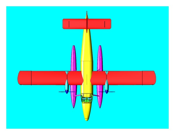 dxf float utility aircraft - Twin Otter Float dwg.7z or .dxf (zip) by RodgerSaintJohn